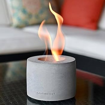 ファイヤーピット　卓上暖炉　屋外　屋内　コンクリートボウル Amazon | Catonlifer エタノール卓上暖炉 屋内 屋外 ファイヤー