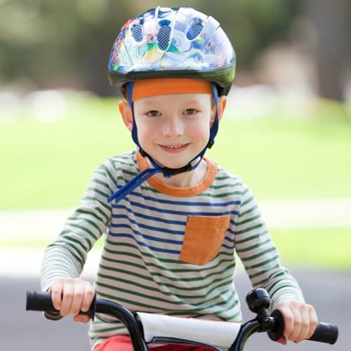 6 Pieces Cooling Skull Caps for Kids Youth Football Cycling Skull Cap for Helmet Liner Sports Wicking Cap3