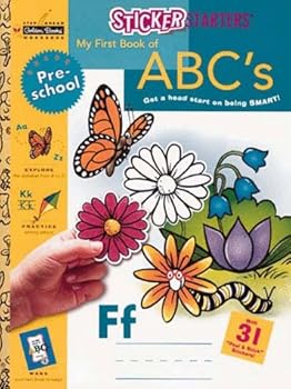 Paperback My First Book of A B C's (Step Ahead Sticker Starters Preschool Workbooks) Book
