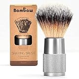 Brocha de Afeitar - Plata - Bambaw