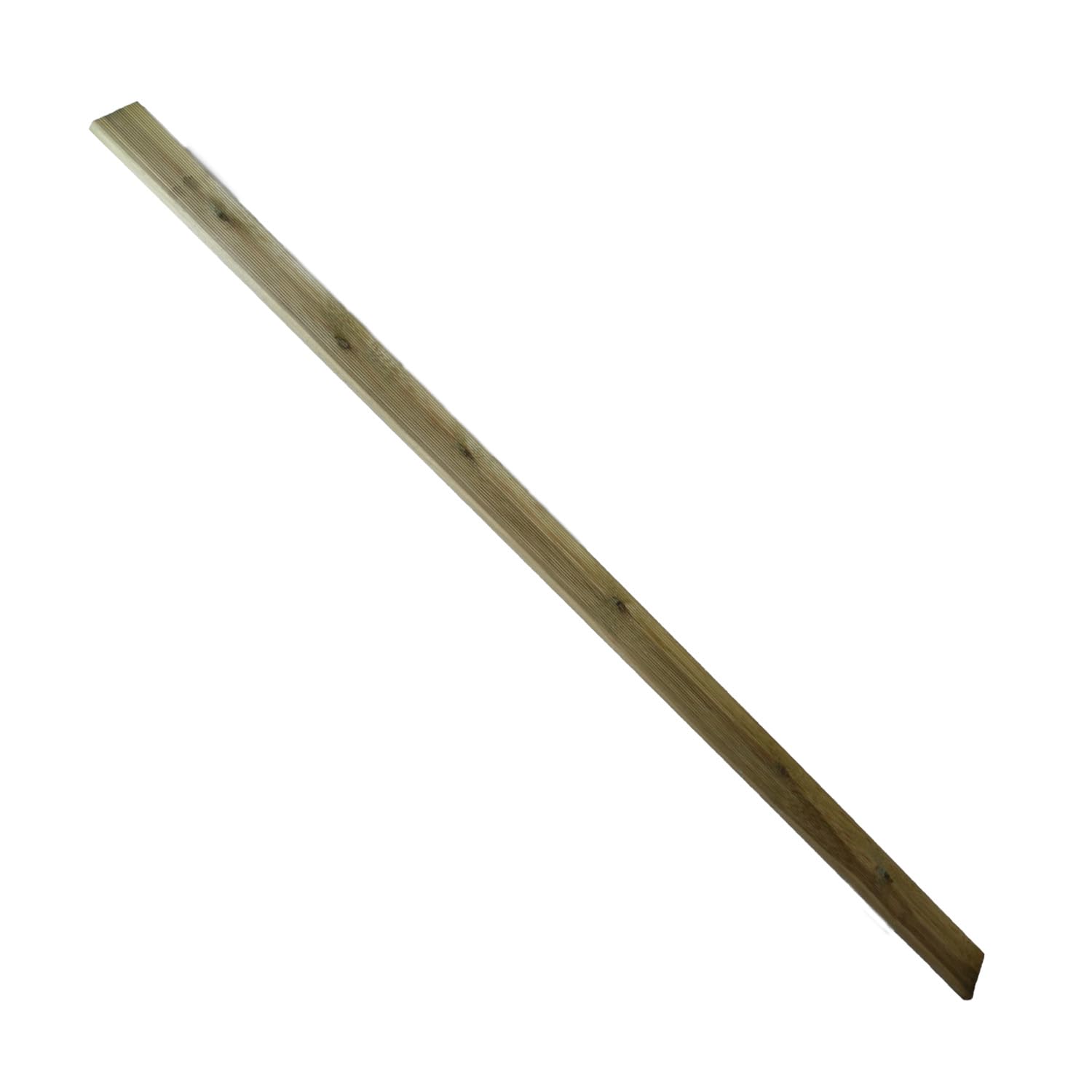 Tavola asse in legno di pino 19x90 mm 180 cm legno di pino impregnato in autoclave zigrinata per esterno