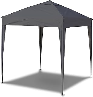 SANHENG Pop Up Gazebo, Pop Up Tent Heavy Duty, Fully Waterproof, All Weather Gazebo ideal for Outdoor Party Camping (3x3m no sides,Grey)