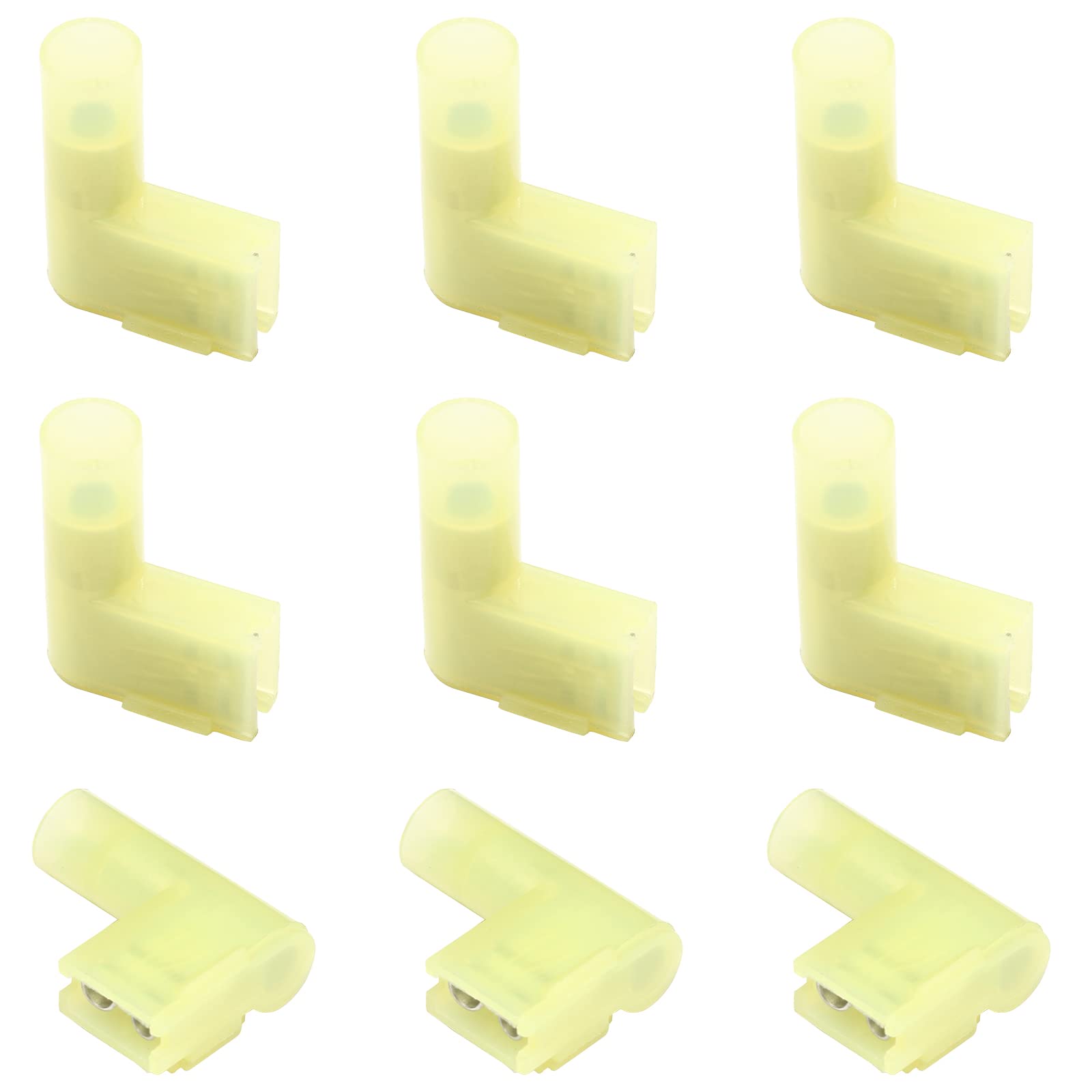 Buy Kyuionty 60 Pcs Nylon Spade Female Terminal Connectors, 1210 AWG