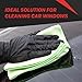 Maxshine 16” x 16” Universal Glass Cleaning Microfiber Towels, 5-Pack (300GSM) | Professional Streak-Free Towels | Lint-Free, High-Clarity Cloths for Car Windows, Mirrors & Glass Surfaces