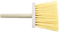 Vista 4 de Marshalltown Cepillo de estuco de cerdas de plástico, cerdas de 5-1/2 pulgadas, mango de madera dura de 8 pulgadas, crea fácilmente textura