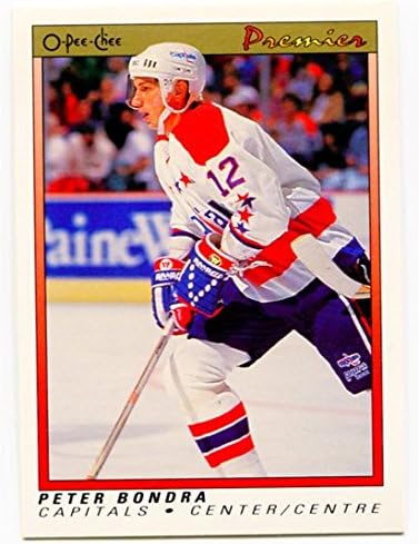 1990/91 OPC Premier Peter Bondra Rookie 