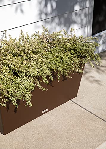 Veradek Midori Long Trough Planter (39 Inch - 2 Pack, Espresso) #TOP4
