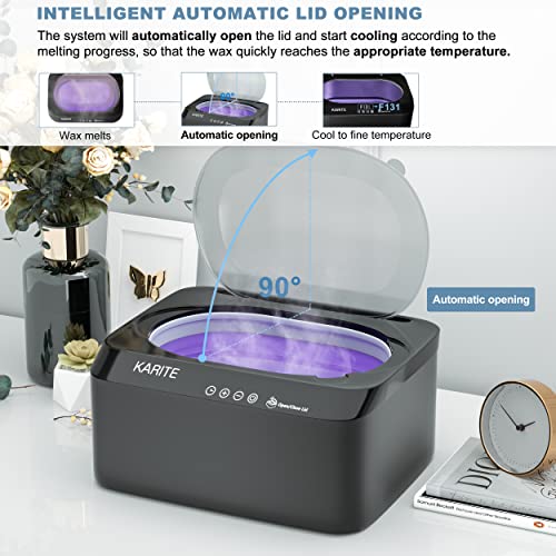 Karite 2222 Paraffin Wax Machine For Hands And Feet With Auto Open Lid, Paraffin Bath,20Min Fast Wax Meltdown thumb #2