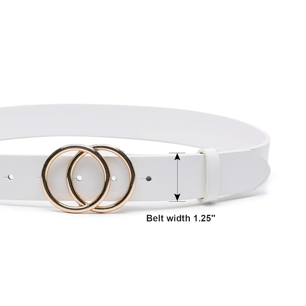 IFENDEI Women Faux Leather Belt for Jeans Dress Waist Belts IFENDEI Women Faux Leather Belt for Jeans Dress Waist Belts