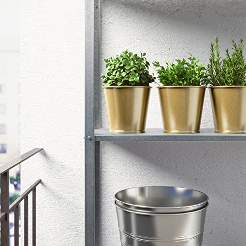 Pot de fleurs 12 cm laiton DAIDAI au design chic et durable - 8