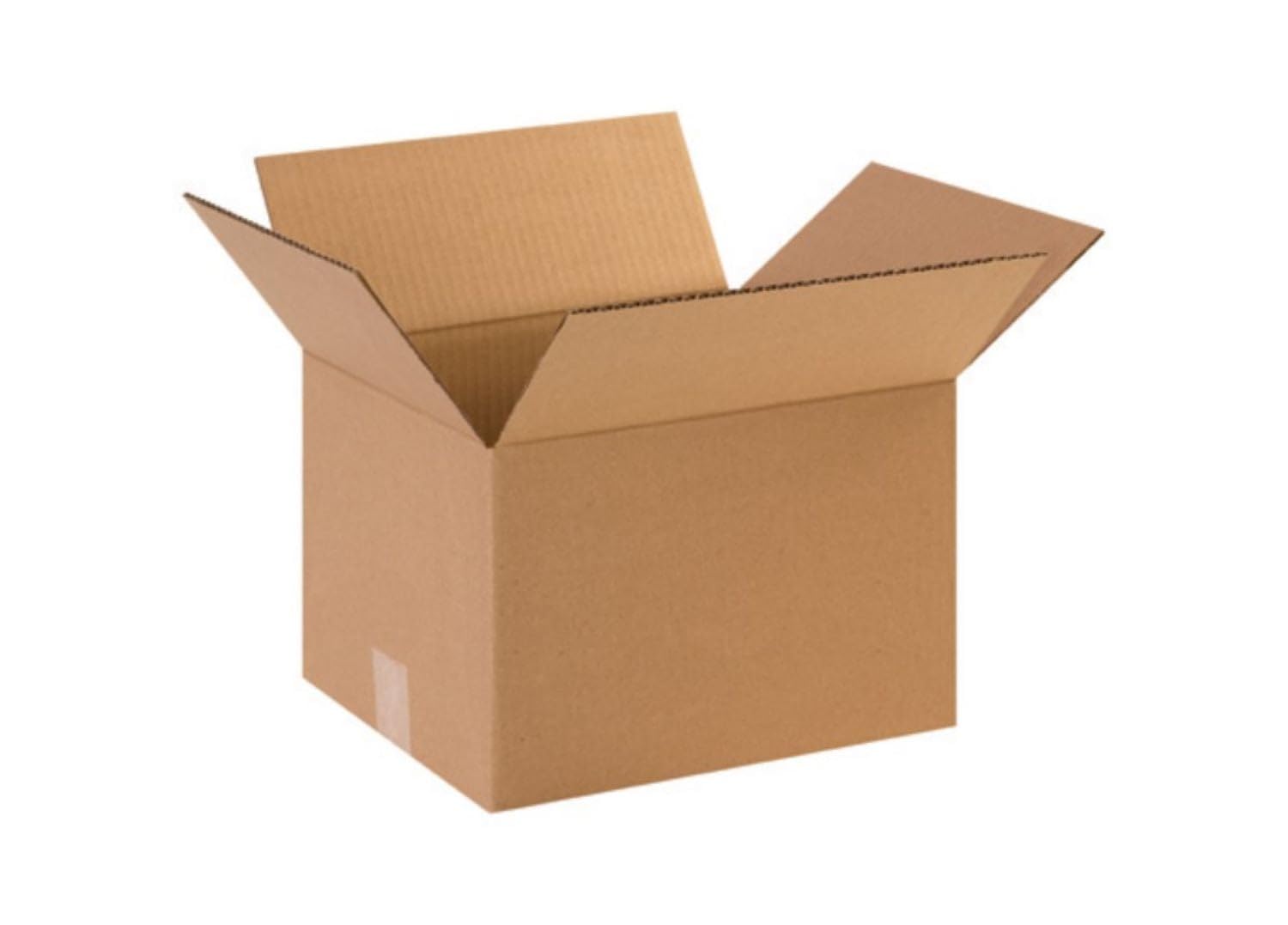 Secure Seal - 12x10x8 Pack of 100 Corrugated Cardboard Packing Shipping Mailing Moving Carton Boxes