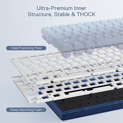 Clavier mécanique haut de gamme Redragon K656 Pro avec mousse insonorisante structurelle - 8