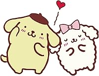 Vista 1 de Adhesivo de coche de anime kawaii, calcomanías impermeables para parachoques, lindas calcomanías de ventana para coches (Purin)