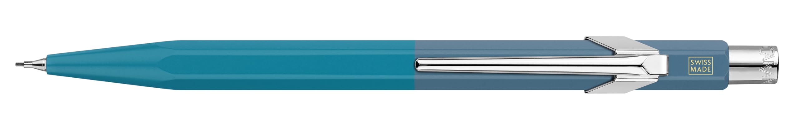 Caran d'Ache Ołówki mechaniczne, uchwyt na wkłady 849™ PAUL SMITH Cyan Blue & Steel Blue - edycja limitowana MF0844.342