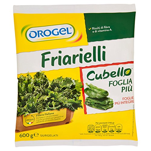 Orogel Friarielli Cubello, 600g (Surgelato)