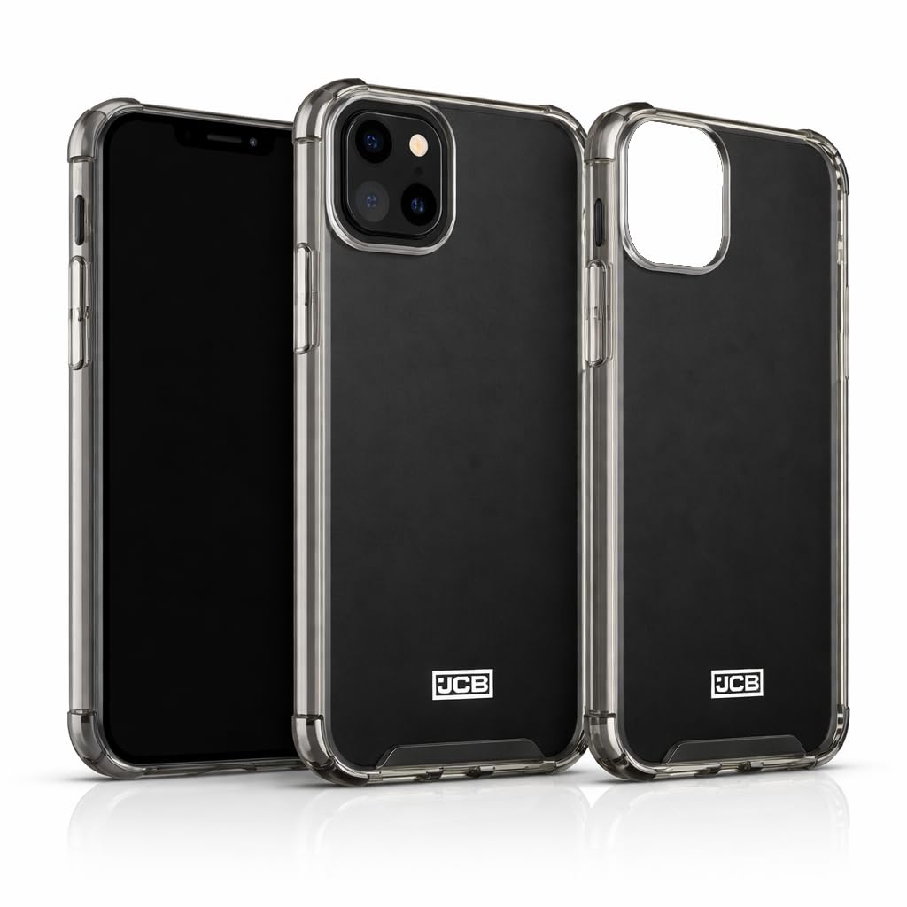 JCB Toughcase iPhone 12 Mini Black & Smoked Shockproof Protective Mobile Phone Case