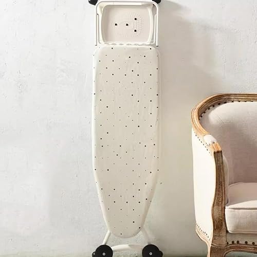 Miniatura 7 de KADEUX Funda de repuesto de algodón para tabla de planchar, resistente a las quemaduras, cubierta de tabla de planchar de 15 x 48 pulgadas