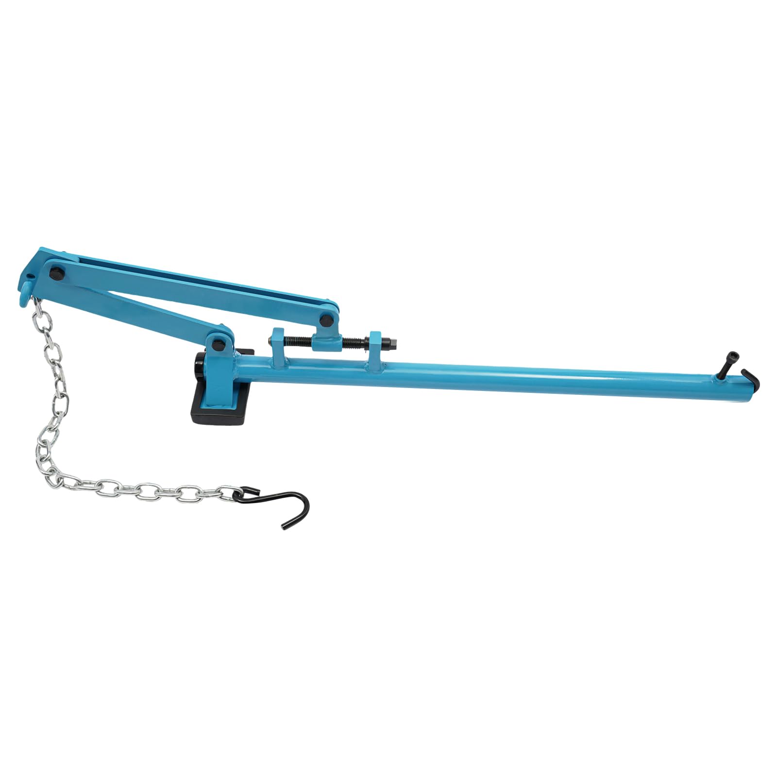 Outil de levier de bras de suspension universel avec chaîne - Levier d'essieu et levage de fusée - Levier d'essieu réglable - Force de traction maximale : 500 kg
