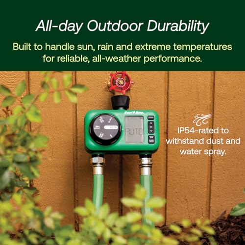 Minuteur d'irrigation Rain Bird HET200 programmateur automatique piles - 8