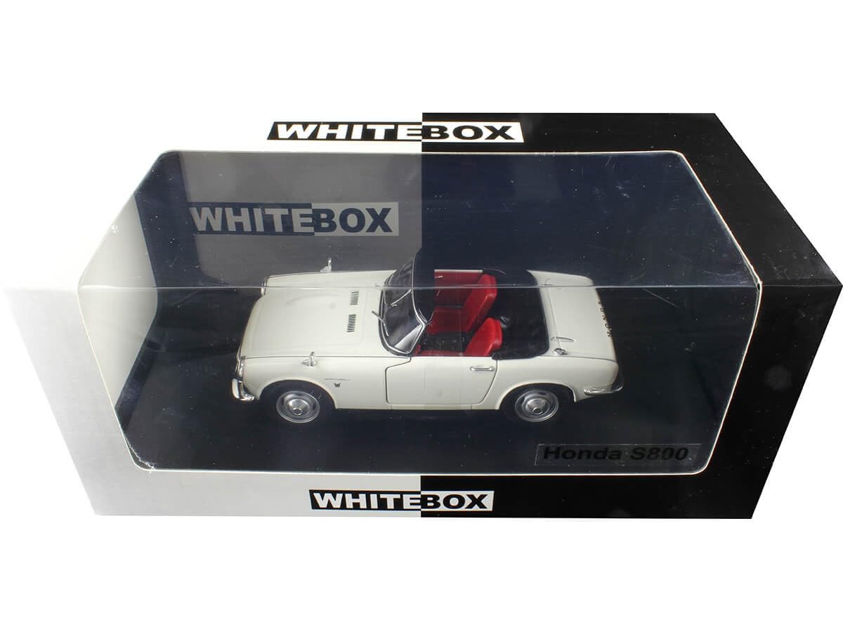 Amazon | WHITEBOX 1/24 ホンダ S800 1966 ホワイト RHD