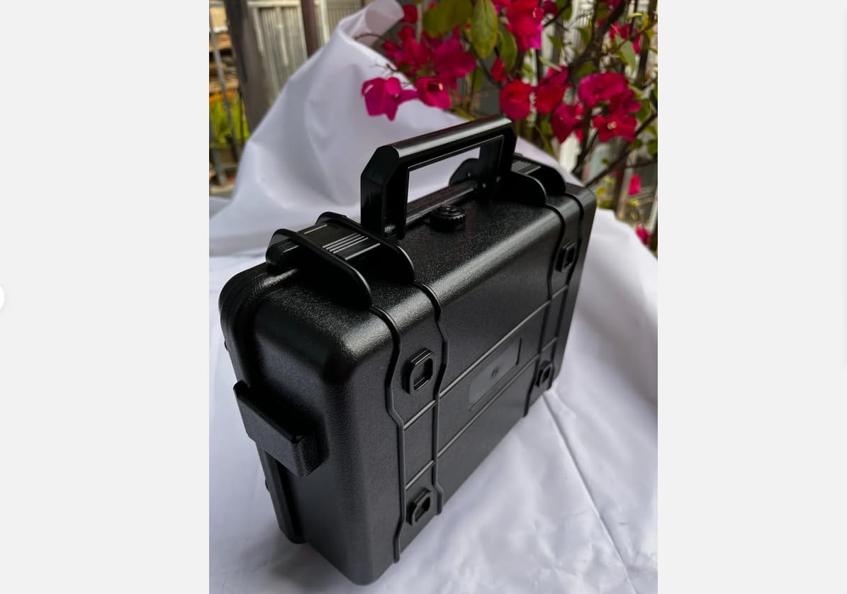 Waterproof Dust Proof Portable Box w/Customizable Foam Hard Case for ELECRAFT KX2 Custom Case IP67 (for KX2)