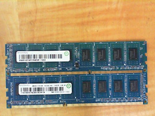 RAMAXEL RMR1870EC58E9F-1333 4GB Desktop DIMM DDR3 PC10600(1333) UNBUF 1.5v 2RX8 240P 512MX64 256mX8