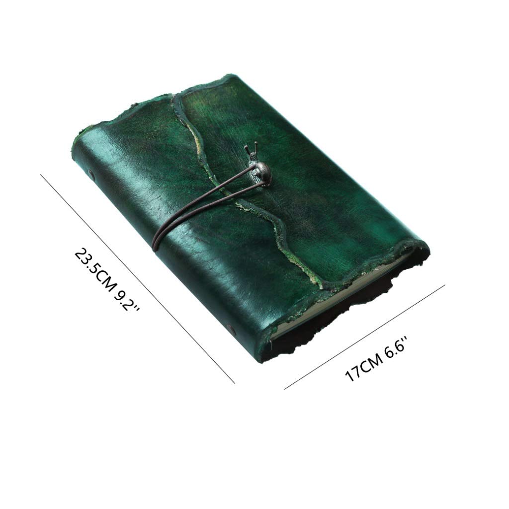 Kompozycja Notatniki Segregator Elegancki notatnik do pisania 6 segregatorów Ring Notatnik z możliwością wielokrotnego napełniania Notatnik A5 Sketch Book Pad (zielony)