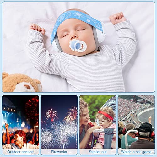 Suplutux Baby Ear Protection | Baby Noise Cancelling Headphones | Comfortable Infant Ear Muffs Prevent Hearing Damage #TOP5
