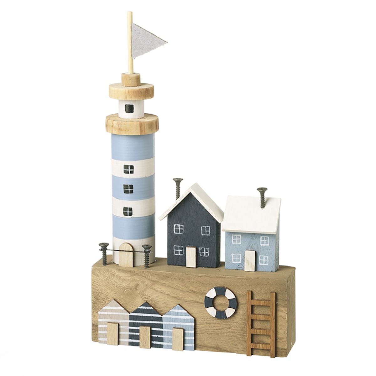 Heaven Sends Wooden Seaside Town Nautical Decoration