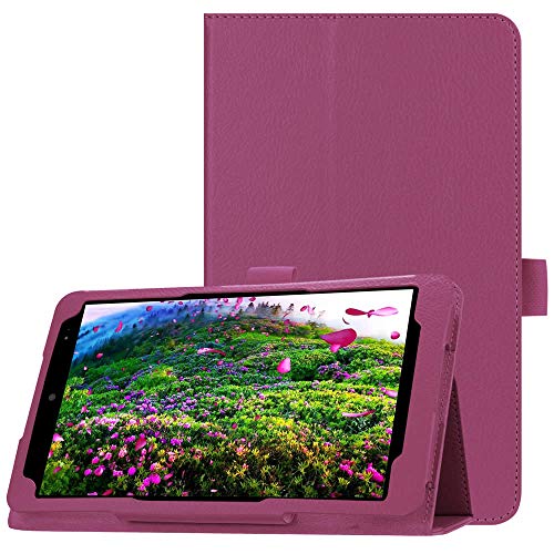 au Qua tab 01 KYT31 8�C���` �^�u���b�g��p ���Z�� �L���A �^�u �X�^���h�@�\�t���P�[�X �^�u���b�g�P�[�X ��� �J�o�[ ���^ �y�ʌ^ �X�^���h�@�\ PU���U�[�P�[�X (�p�[�v��)