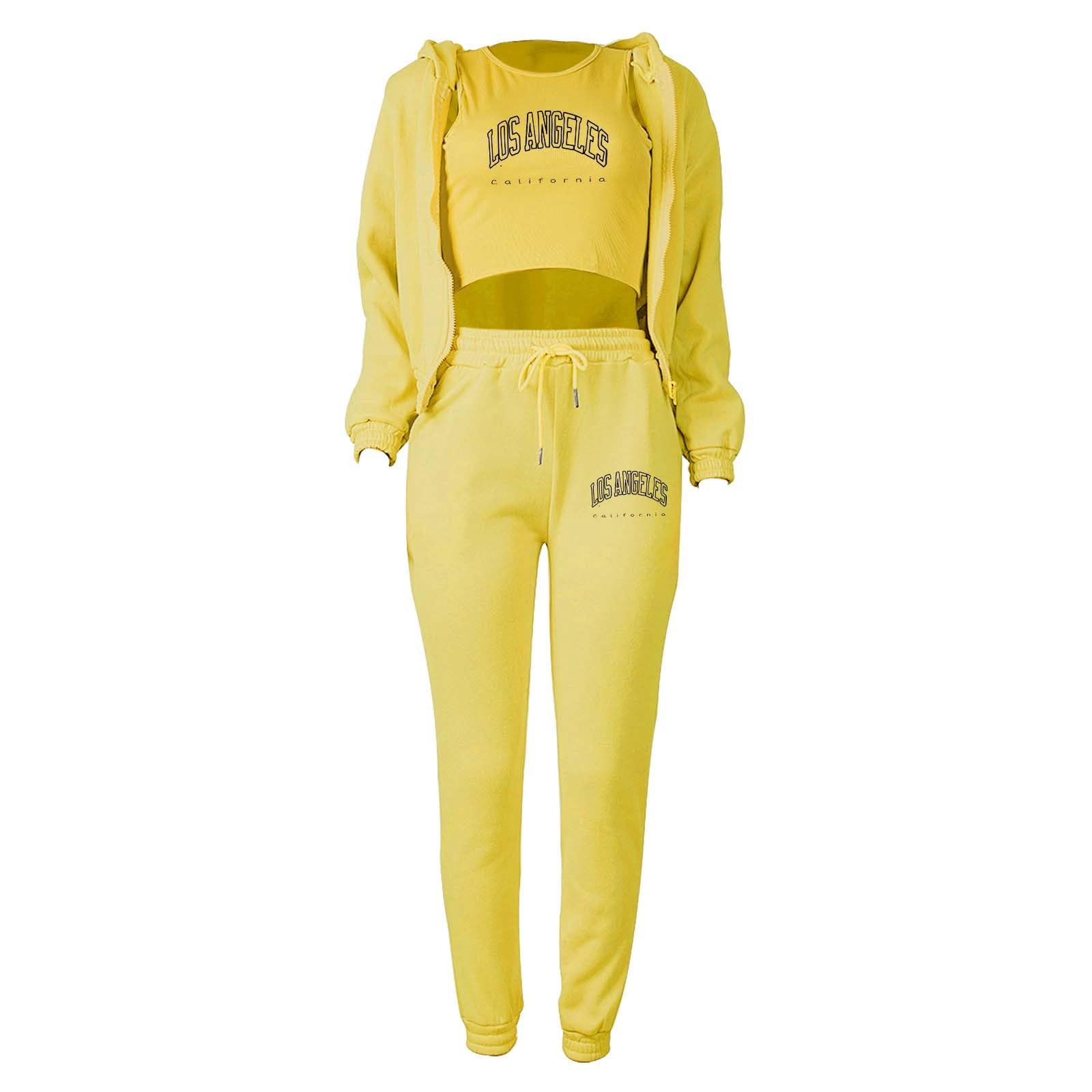 Tuta da donna 2 pezzi con cappuccio set autunno lettera con cappuccio abbigliamento da casa felpa e pantaloni della tuta Set di tute grafiche attive set joggers casual sportivo comodo allenamento,