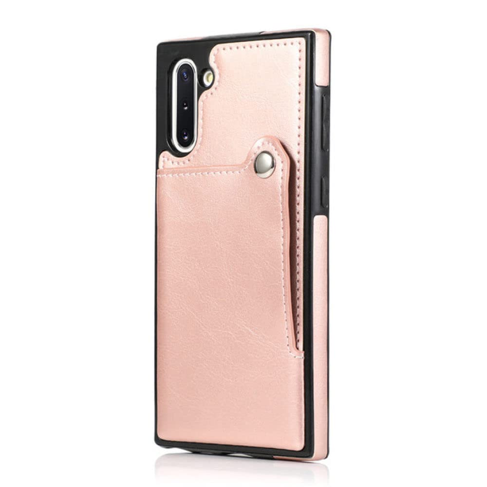 Housse en cuir Galaxy S20 FE chic et robuste finition or rose - 5