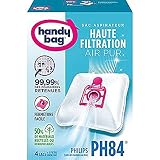 Handy Bag PH84 Staubsaugerbeutel Mikrofaser, Anti-Allergen Filter Philips Motor Vision Oslo