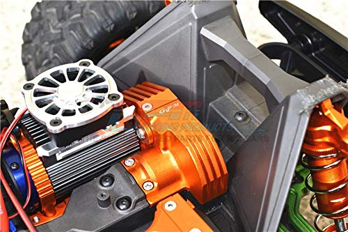 Aluminum Main Gear Cover For Traxxas 1:10 4WD MAXX 89076-4 / 4WD MAXX with WideMAXX 89086-4/1:8 4WD Maxx Slash 6S 102076-4 Upgrades - Blue