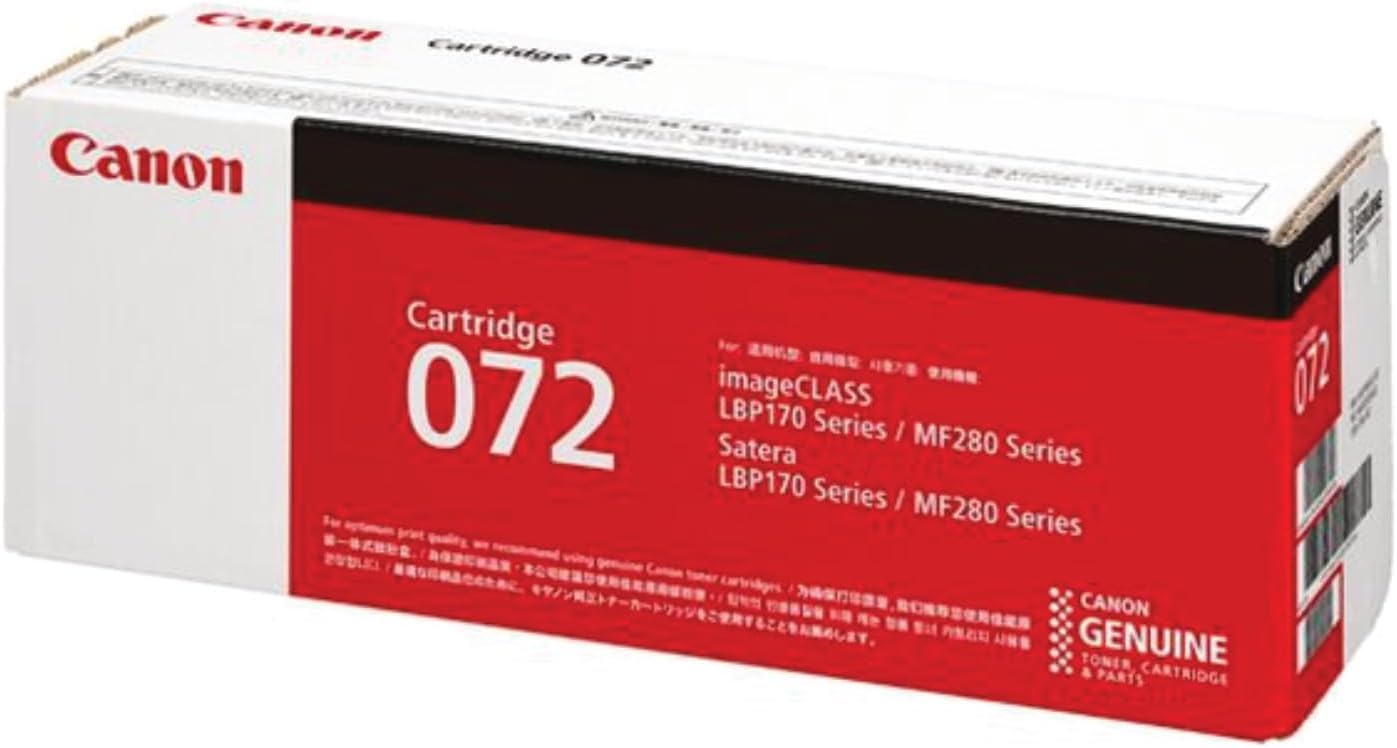 Amazon.co.jp: キヤノン 標準容量 純正トナーカートリッジ CRG-072 BK