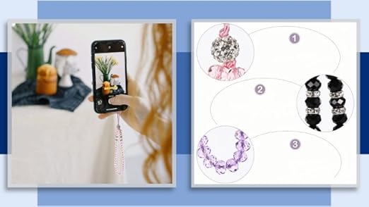 100 Cinghie Portachiavi Per Telefono - 2 Colori Bianco/Nero, Cordini Poliestere - Foto 13