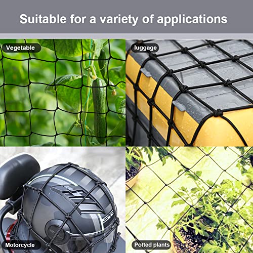 Gukasxi Grow Tent Netting, Elastische Trellis Netting met 4 haken, Plant Support Net voor Groenten Fruit Bloemen, Nylon… - Image 5