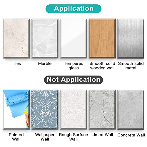 Mgahyi Paper Towel Holder Wall Mount, Self Adhesive Or Drilling Under Cabinet Kitchen, 13.2 Inch Stainless Steel Paper Towel Roll Rack, Towel Roll Hanger For Bathroom(Rectangle-Black) #TOP5