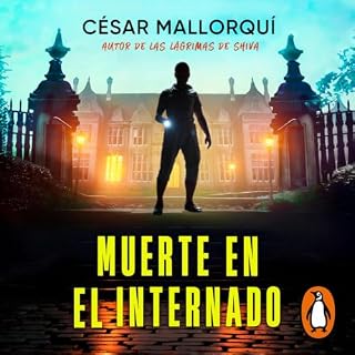 Diseño de la portada del título Muerte en el internado