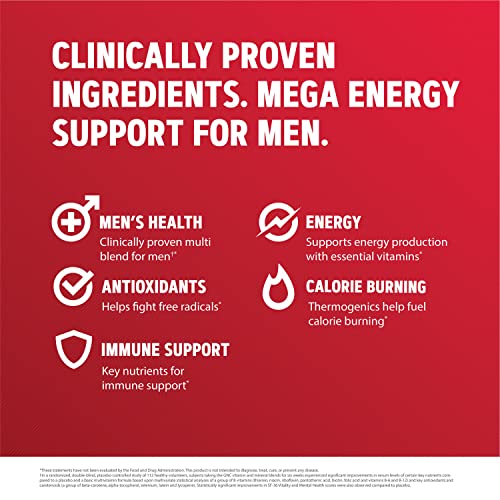 GNC Mega Men Energy & Metabolism Multivitamin - 90 Caplets (45 Servings) - Image 6