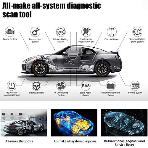 Autel MaxiVCI Mini Bluetooth, Vehicle Communication Wireless Interface, Diagnostic Connector Compati
