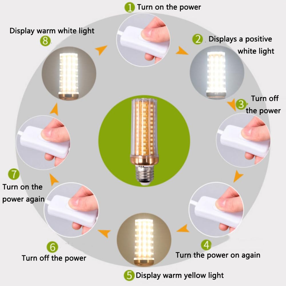 Paquete de 2/10 Bombillas Led de Maíz de Aluminio E27, Bombilla de Rosca E27 de 16 W Equivalente a Bombillas Incandescentes de 100 W, 1600 Lm, No Regulables, sin Parpadeo, Bombillas de Maíz