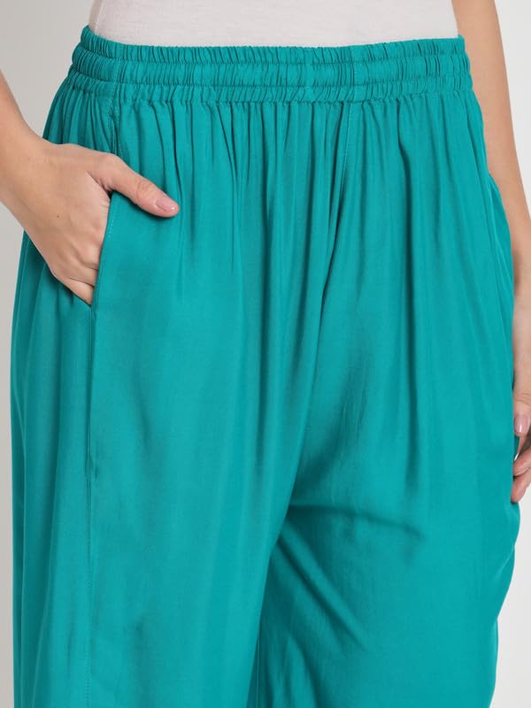 Image of Soft Colors Relaxed Fit Pocket Palazzo
