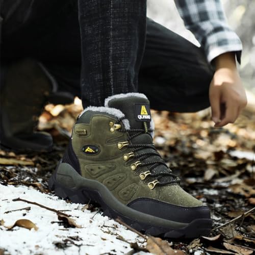 Hiking Shoes Mens Waterproof Mountain Trekking Shoes Women Breathable Walking Shoes Outdoor Sports Winter Boots3