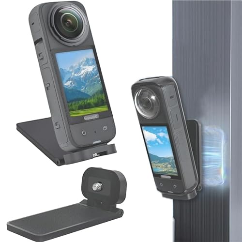 Insta360 X5/X4/X3/X2/Osmo Pocket 3 2 1 �Ή� �g���A�_�v�^�[ ���C�}�E���g�A���~�j�E�����C�}�E���g�x�[�X�f�X�N�g�b�v�X�^�r���C�U�[1/4�l�W�t�� ���s ����B�e POV�B�e