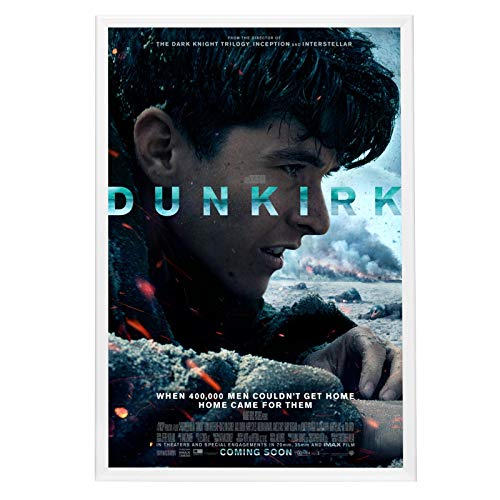 Snapezo Movie Poster Frame 24X36, White, 1.25 Inch Aluminum Profile, Front-Loading Snap Frame, Wall Mounting, Professional Series #TOP16