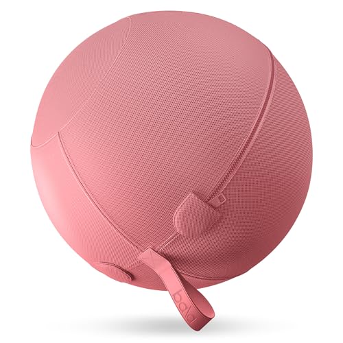 Bala Balance Ball – Fauteuil d'exercice pour Yoga, Pilates, Barre, renforcement du Tronc et physiothérapie – Équipement de Gym et Accessoires d'entraînement pour Femmes – Blush
