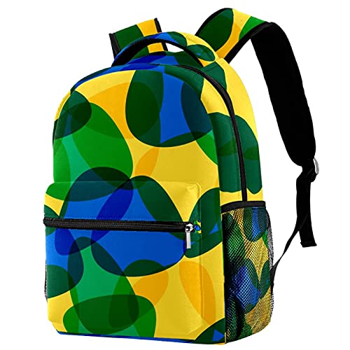 Sac à dos Brésil spacieux avec porte-bouteille pour simplifier vos trajets scolaires