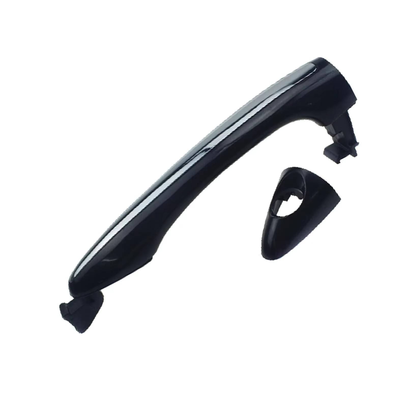 Kpuwers 82651A7021 Exterior Door Handle Exterior Outside Outer Door Handle Set Chrome 82651A7020 For Kia For For Cerato 2014-2018 Handles Replacement(82651A7021)