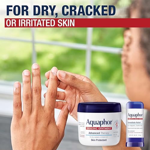 Aquaphor Advanced Therapy Healing Ointment Skin Protectant (14 Oz) + Healing Balm Stick with Avocado Oil and Shea Butter (0.65 Oz) - image 3